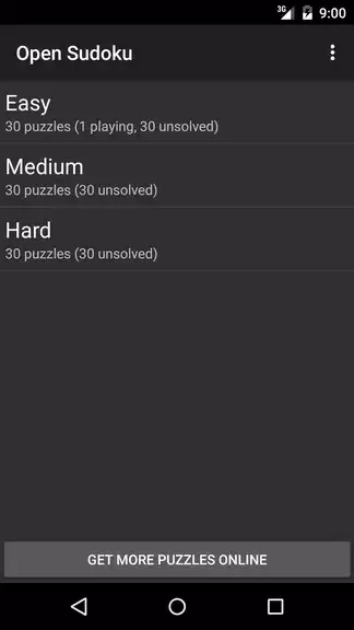 Open Sudoku Zrzut ekranu 0