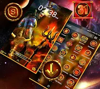 Lord Shiva Launcher Theme Captura de pantalla 0