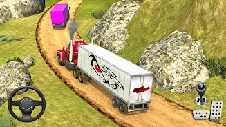 Euro Truck Racing Games 螢幕截圖 1