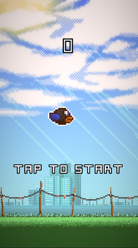 Hyper Day 4 - Flappy Bird Remake 螢幕截圖 0