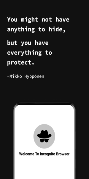 Privater Browser Inkognito App Screenshot 0