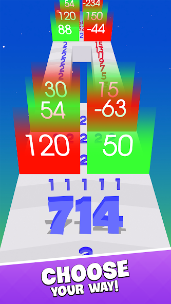 Merge Number: Run Master Mod Schermafbeelding 1