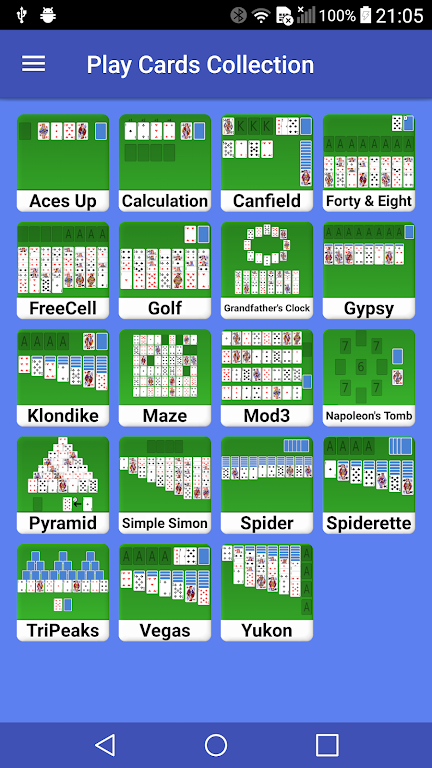 Schermata Play Cards Collection 0
