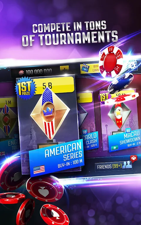 Poker Online: Texas Holdem Card Game Live FREE 螢幕截圖 3