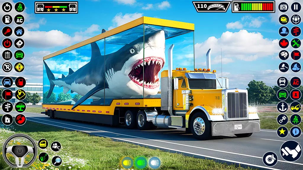 Sea Animal Transport Truck Sim 螢幕截圖 0