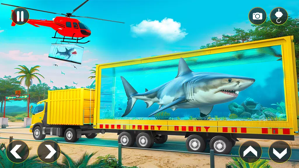 Sea Animal Transport Truck Sim 螢幕截圖 2