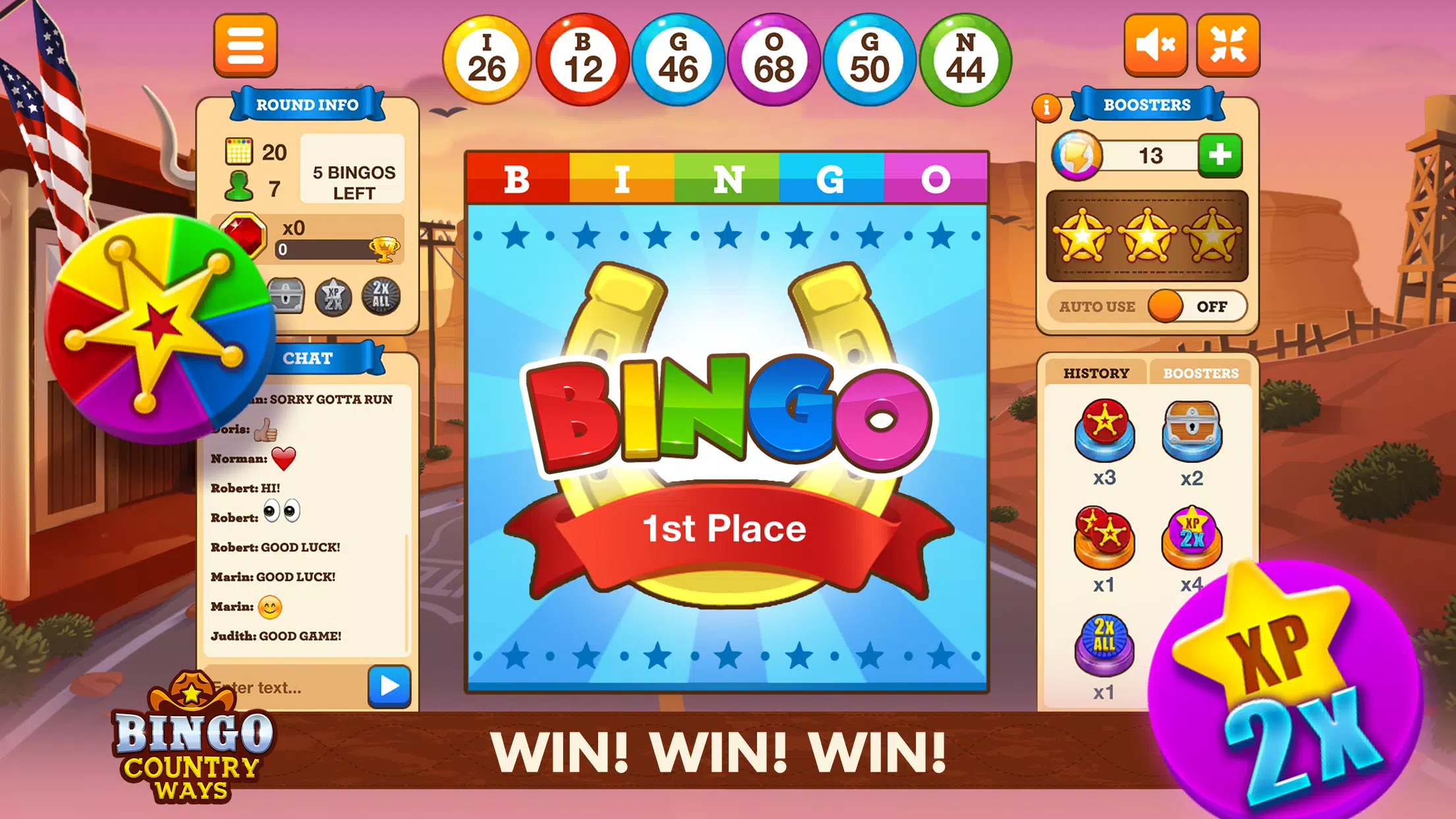 Bingo Country Ways Screenshot 2