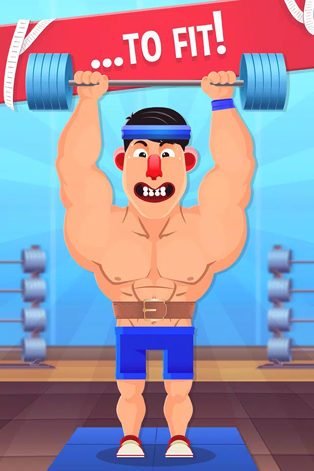 Fat No More: Sports Gym Game! 스크린샷 1