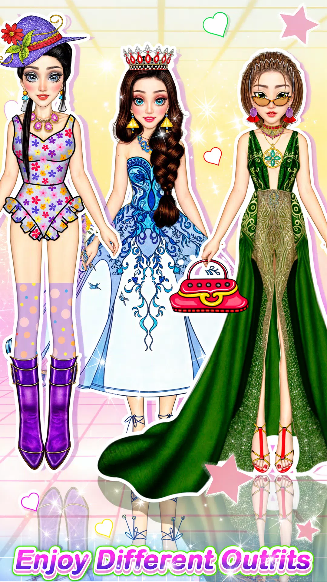 Schermata Paper Doll: Dress Up DIY Game 2