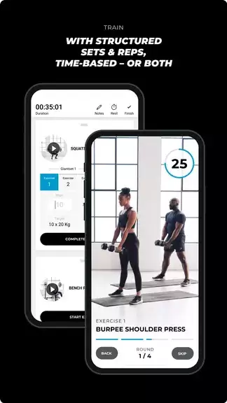 Gymshark Training: Fitness App Captura de pantalla 2