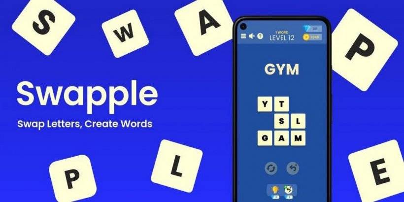 Swapple: deslice azulejos para formar palabras en un nuevo juego de rompecabezas lógico
