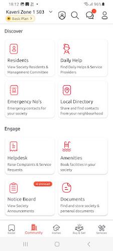 MyGate: Society Management App Ảnh chụp màn hình 1