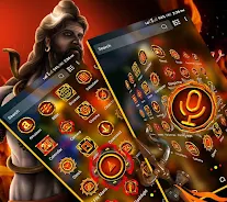 Lord Shiva Launcher Theme 螢幕截圖 1