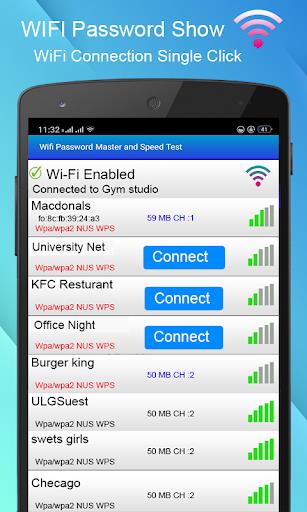 WiFi Password Show Analyzer ဖန်သားပြင်ဓာတ်ပုံ 0