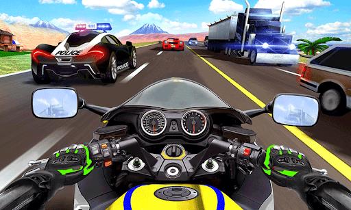 Moto Bike Highway Traffic Race Скриншот 2