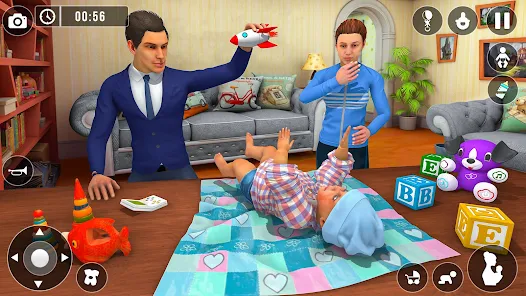 Mother Simulator: Mom Games 3D Zrzut ekranu 1