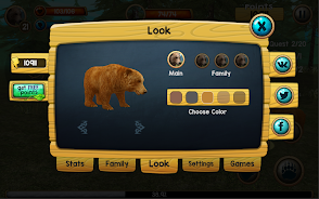 Wild Bear Simulator 3D 螢幕截圖 3