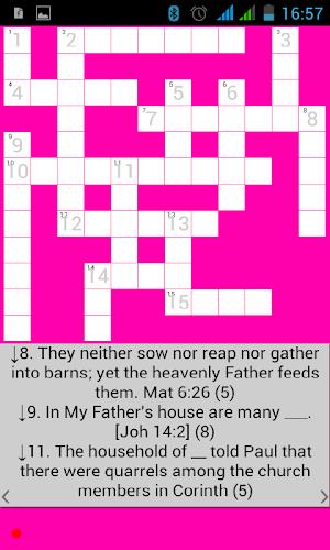 Bible Crossword Captura de tela 1