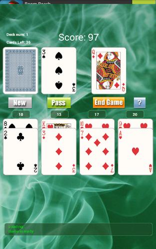 21 Solitaire Game 螢幕截圖 2