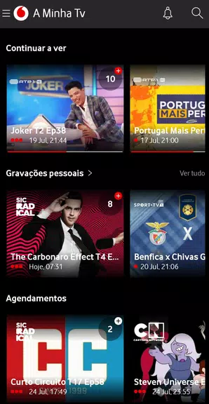 TV Vodafone Capture d'écran 1
