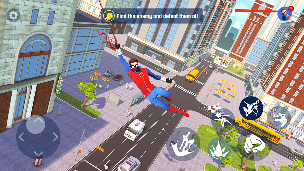 Spider Fighting: Hero Game ဖန်သားပြင်ဓာတ်ပုံ 3