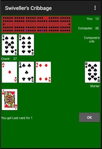 Swiveller's Cribbage Screenshot 1