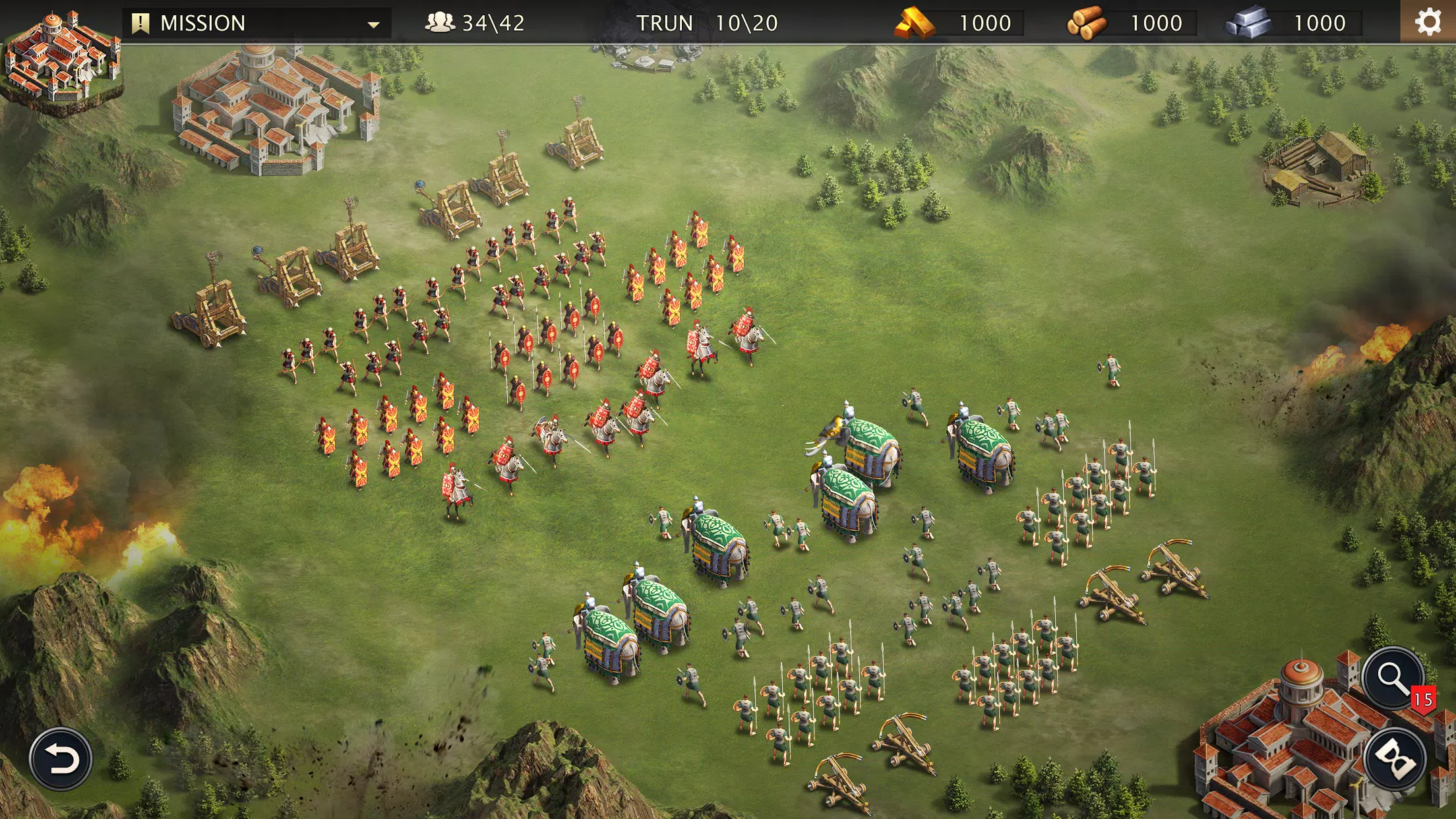 Grand War: Rome 螢幕截圖 3