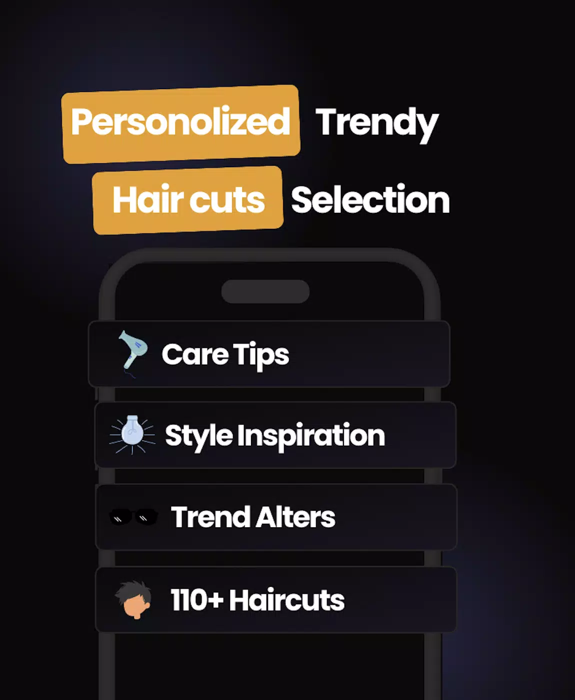 Men's Hair Cuts & Hairstyles Capture d'écran 2