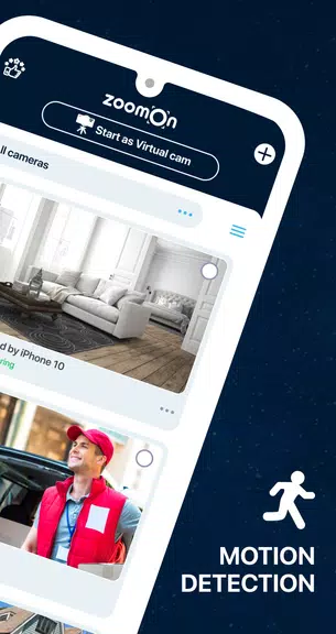 Home Security Camera ZoomOn 螢幕截圖 1