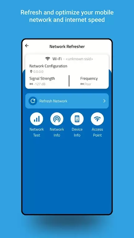 Signal Strength Test & Refresh স্ক্রিনশট 0