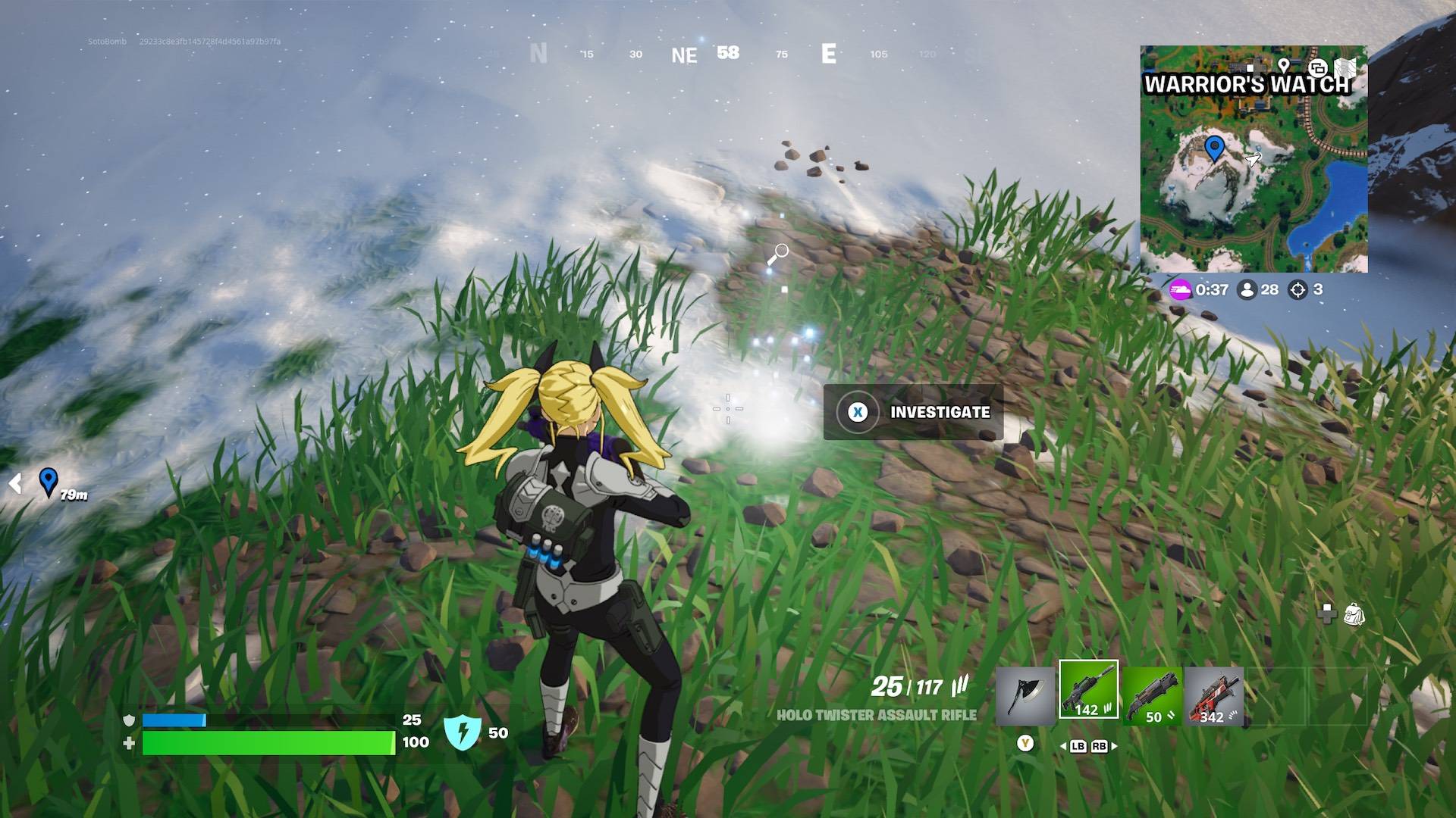 Los rastros de Comet se encuentran escondidos en las montañas de Fortnite