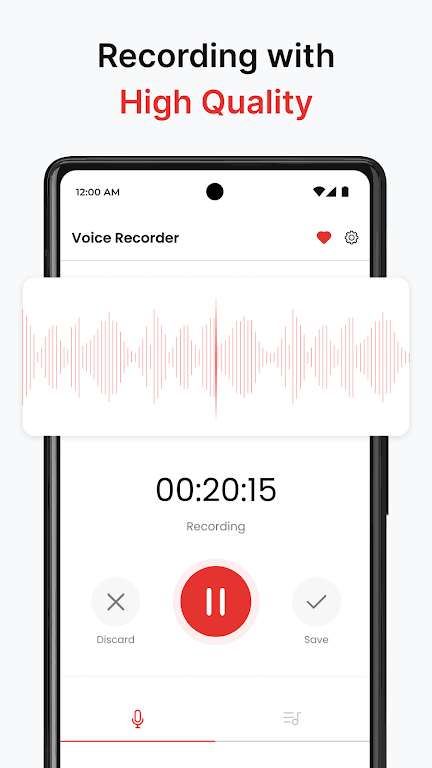 Voice Recorder - Audio Memos Screenshot 1