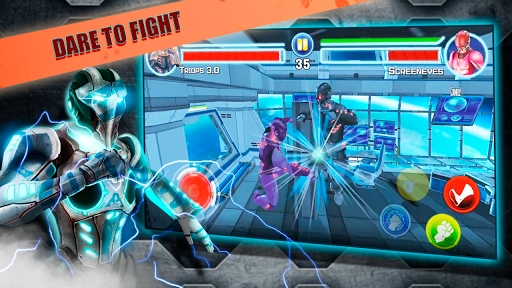 Steel Street Fighter  Robot boxing game Ảnh chụp màn hình 1