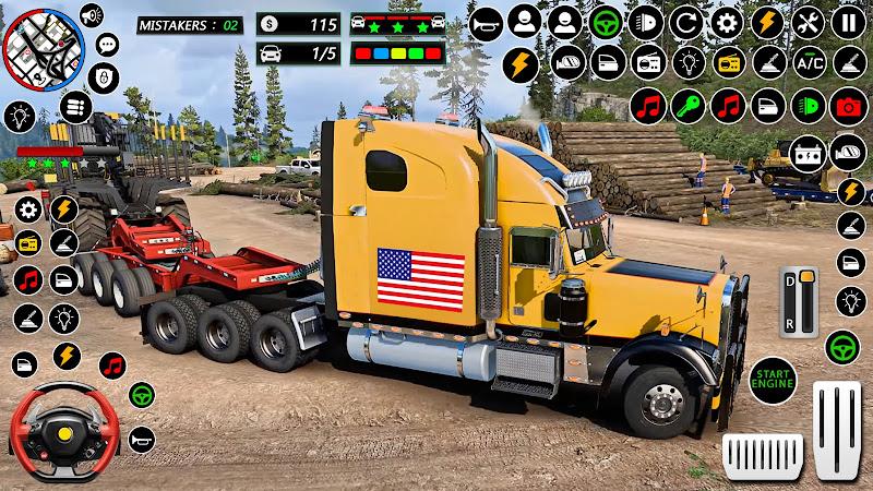 US Cargo Truck Simulator Games 스크린샷 2