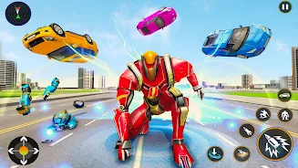 Helicopter Robot Car Game 3d 螢幕截圖 3