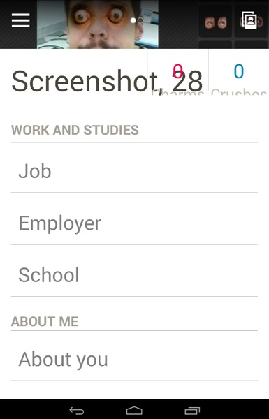 happn - Dating ऐप Screenshot 1