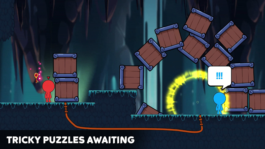 Stick World: Red Blue Journey Mod应用截图第1张