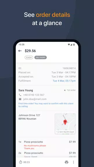 Restaurant Order-Taking App 螢幕截圖 1