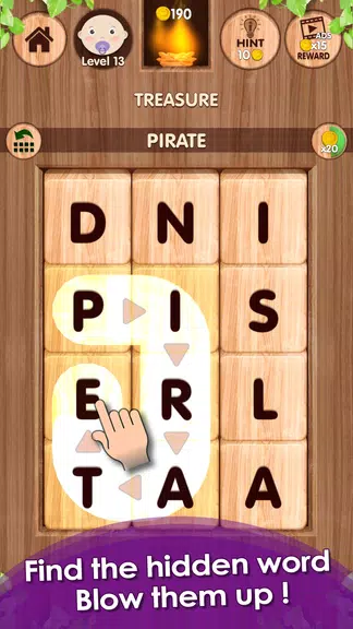 Falling Word Games - Addictive Captura de pantalla 0
