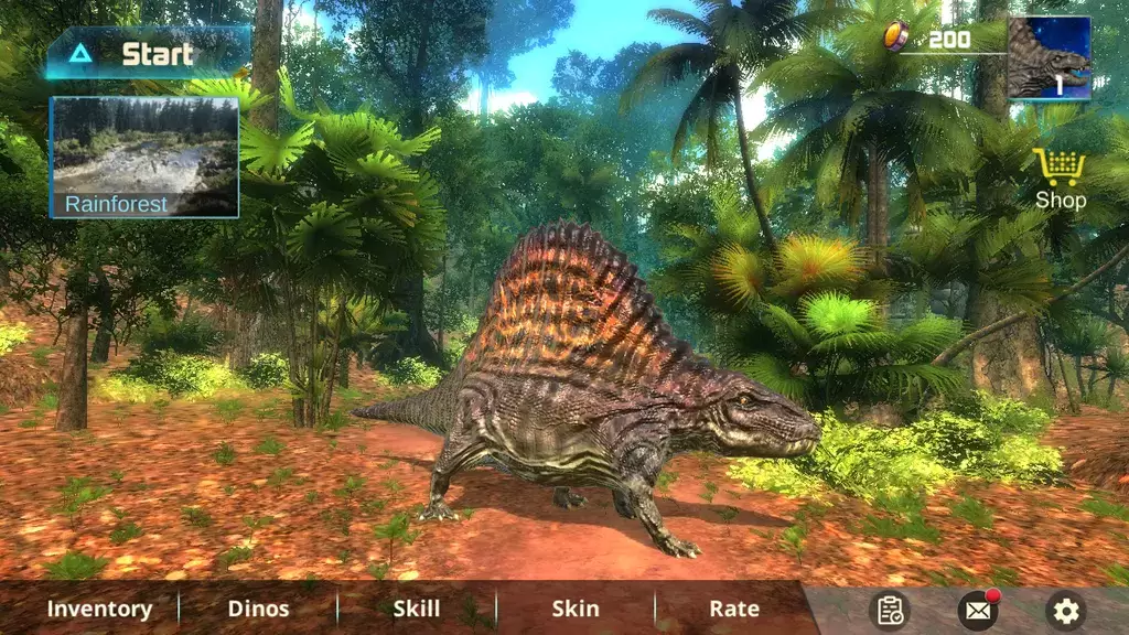 Dimetrodon Simulator ဖန်သားပြင်ဓာတ်ပုံ 0