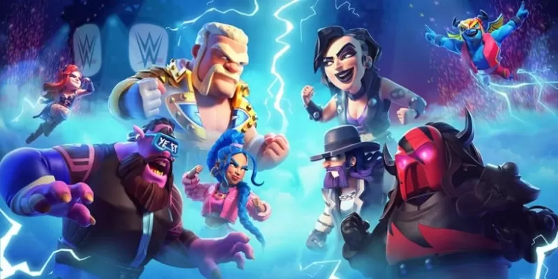 Choque de clanes se une a las superestrellas de la WWE para la colaboración épica