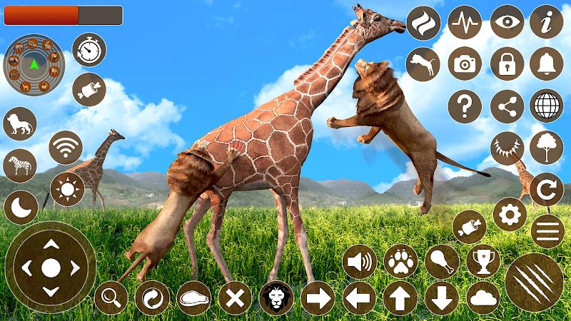 Lion Games 3D Animal Simulator Ảnh chụp màn hình 3