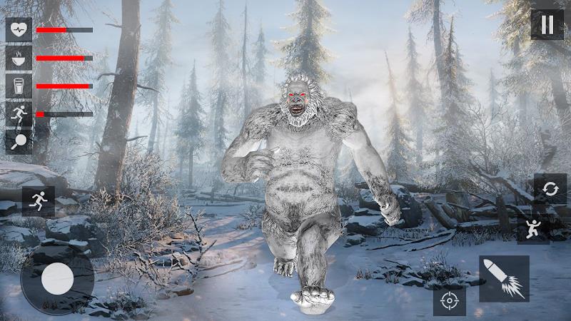 Bigfoot Yeti Hunt & Survival Zrzut ekranu 1