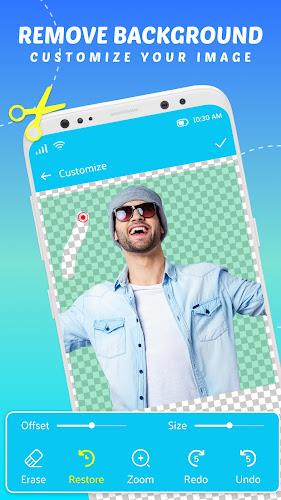 Remove Background-Photo Eraser স্ক্রিনশট 1