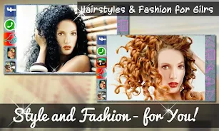 Hairstyles & Fashion for Girls 螢幕截圖 2