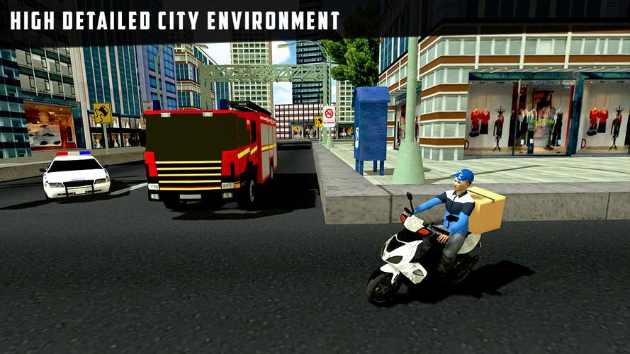 City Courier Delivery Rider スクリーンショット 1