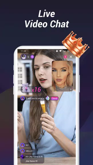 Bazar- Live Video Chat स्क्रीनशॉट 3