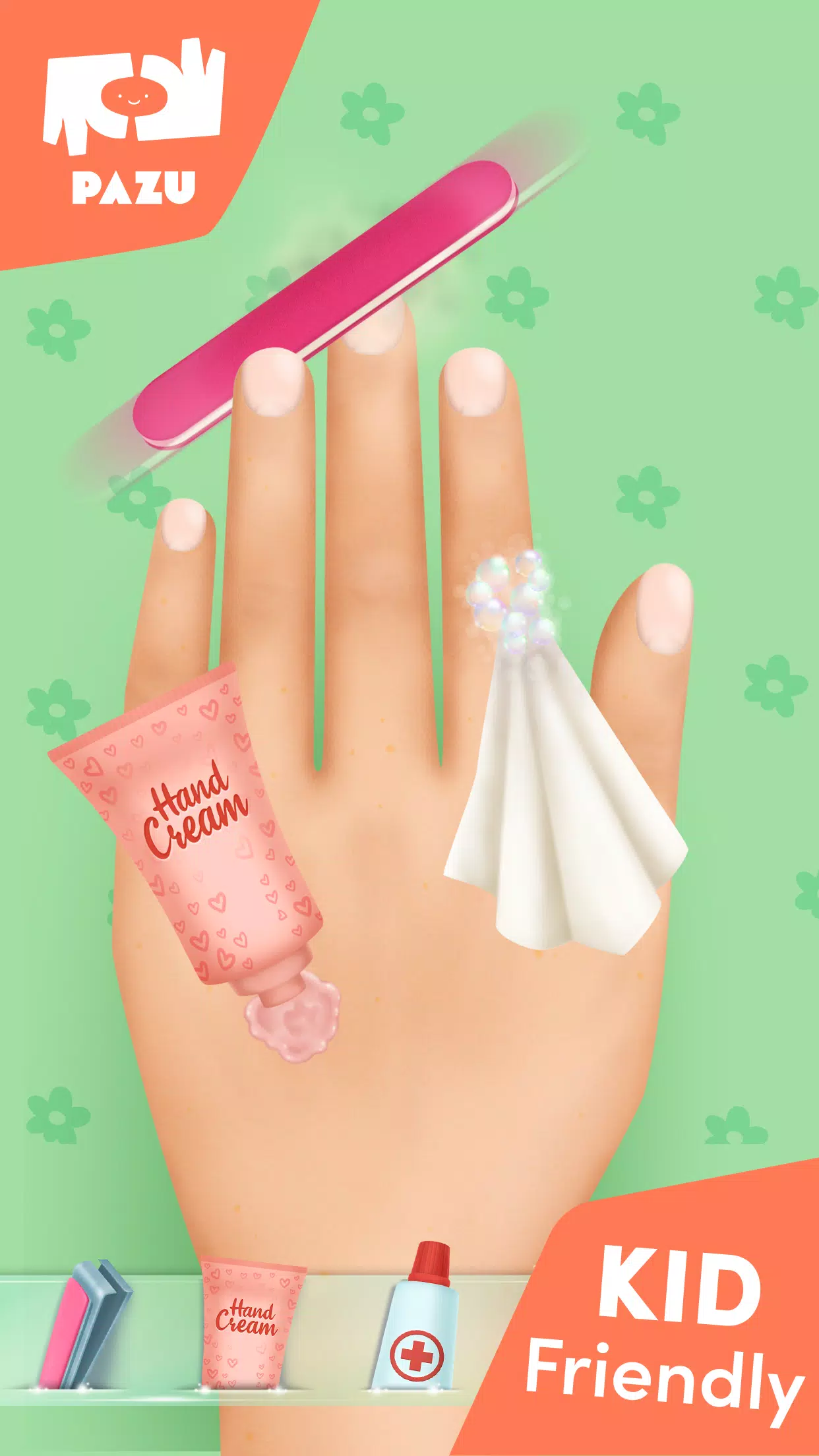 Girls Nail Salon - Kids Games 螢幕截圖 2