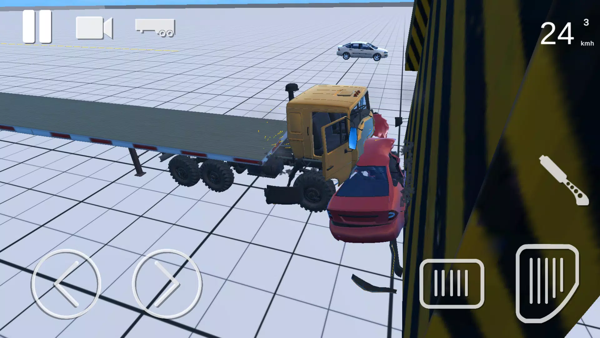 Truck Crash Simulator Accident Captura de tela 3