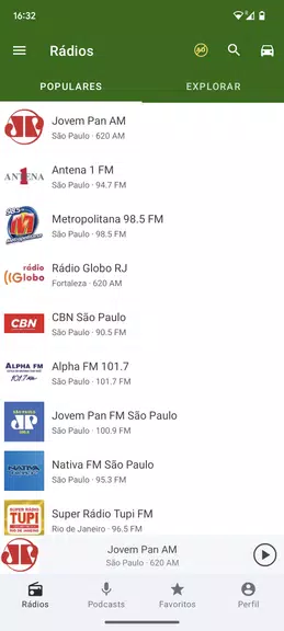 Rádio FM Brasil - FM Ao Vivo Ảnh chụp màn hình 0